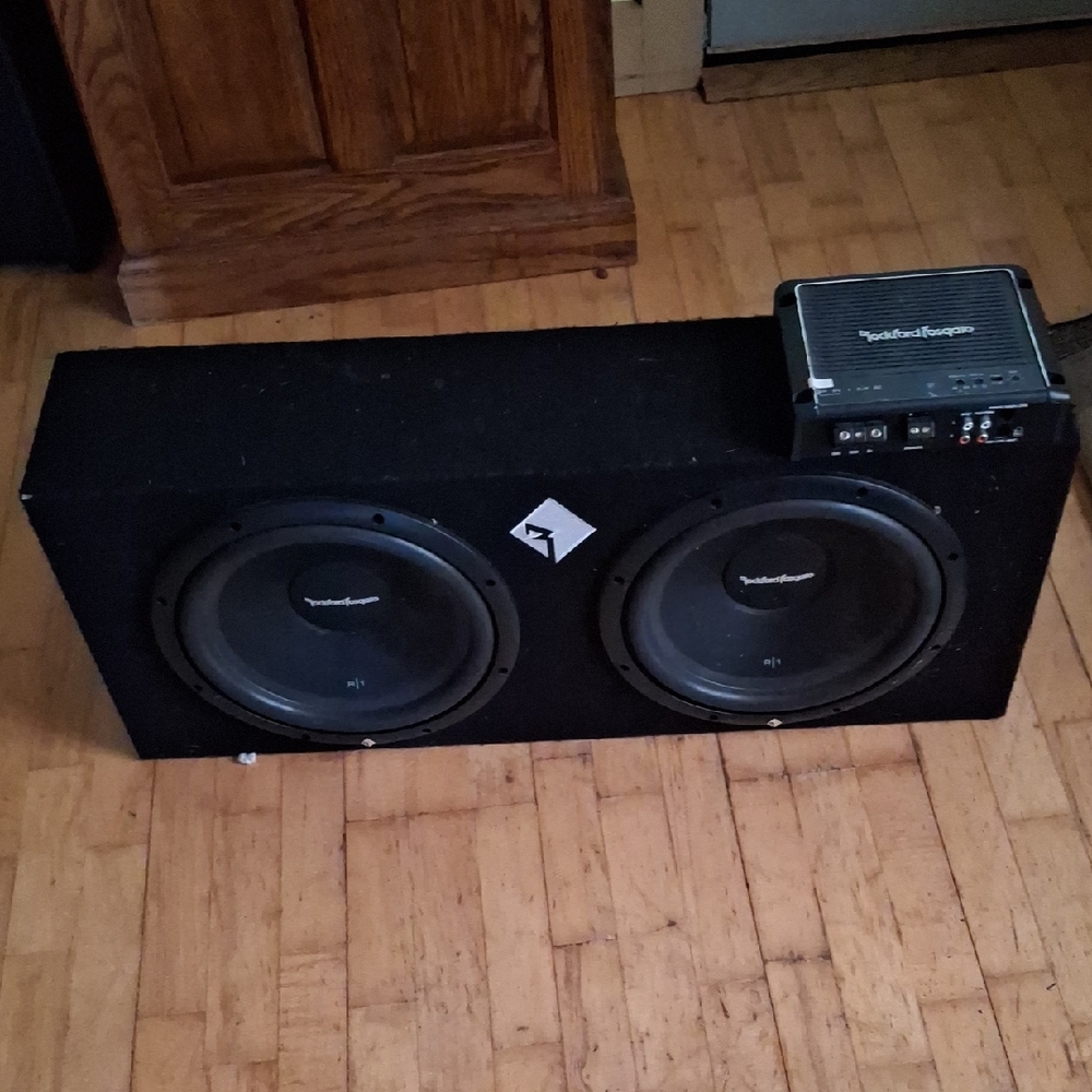 Rockford Fosgate Black Amplifier for Car Audio